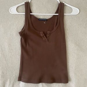 Brandy Melville brown tank top